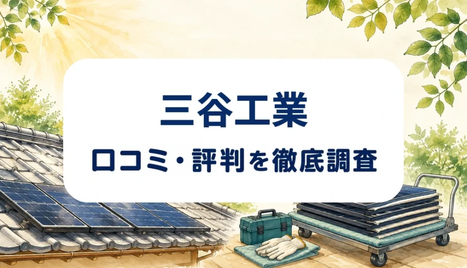 三谷工業の口コミ・評判を紹介する記事のアイキャッチ画像
